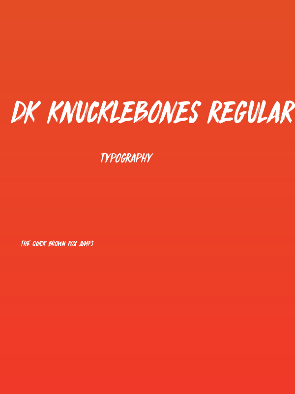DK Knucklebones Regular Poster