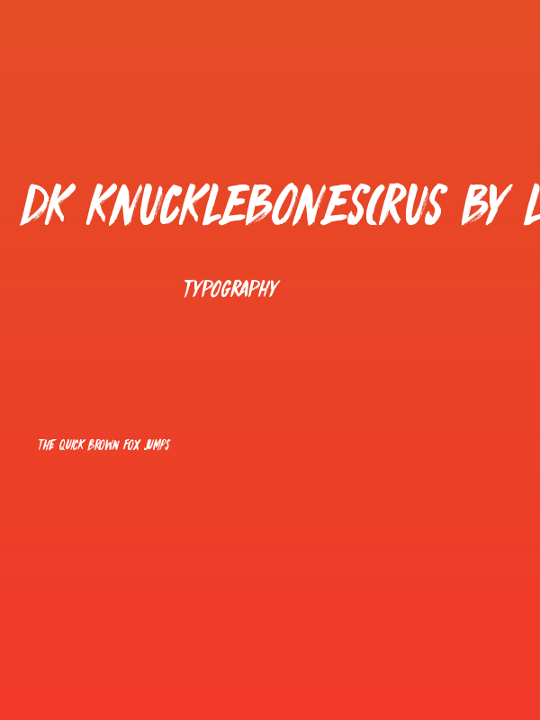 DK Knucklebones(RUS BY LYAJKA) Poster