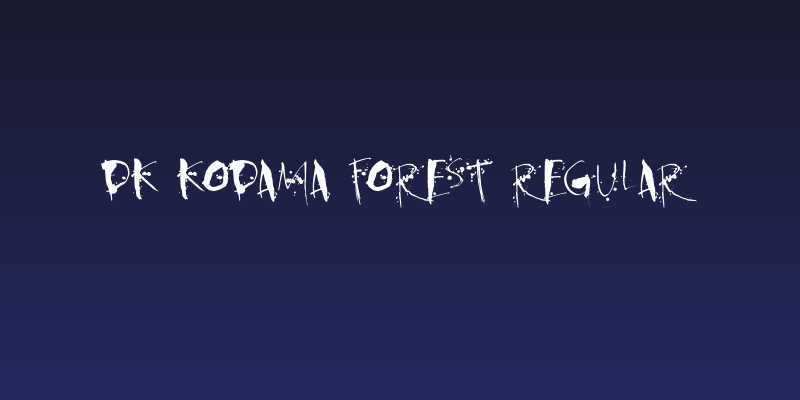 DK Kodama Forest Regular Social Header