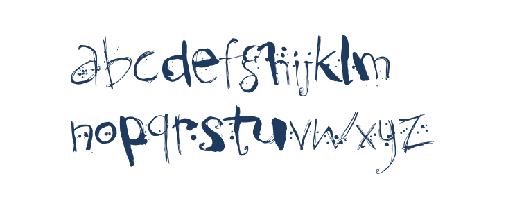 DK Kodama Forest Regular Lowercase