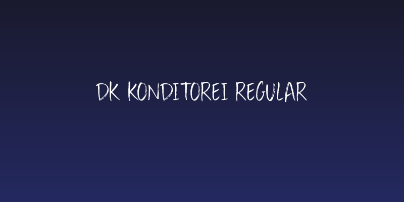 DK Konditorei Regular Social Header