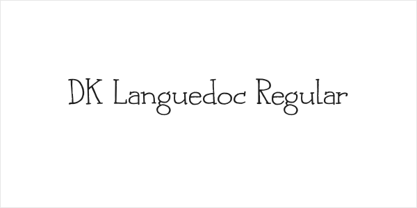 DK Languedoc Regular Logo
