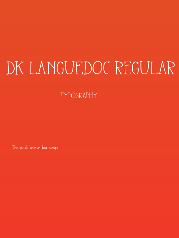 DK Languedoc Regular Poster