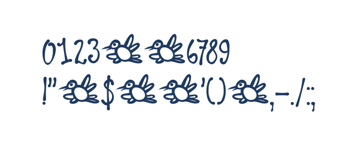 DK Larks Tongues Regular Other Characters