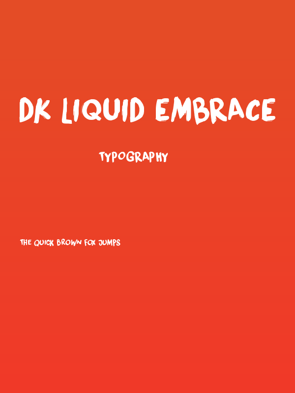 DK Liquid Embrace Poster