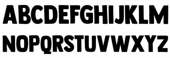 DK Longreach Regular Schriftart Groß