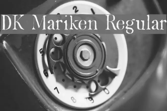 DK Mariken Regular Example 2