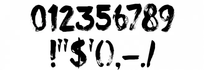 DK Momotaro Regular Font OTHER CHARS