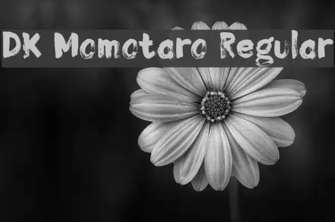 DK Momotaro Regular Font examples