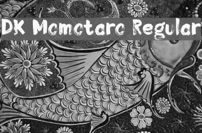DK Momotaro Regular Font examples