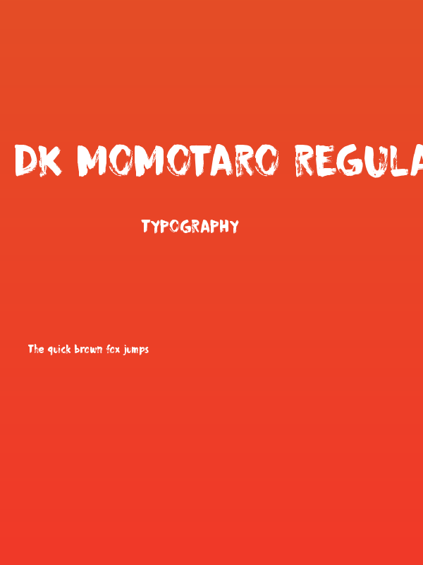 DK Momotaro Regular Poster