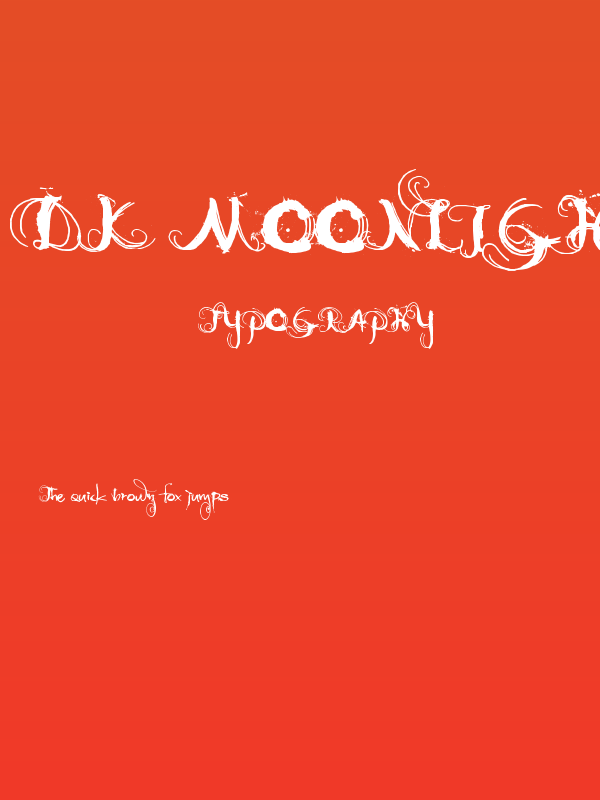 DK Moonlight Shadow Poster