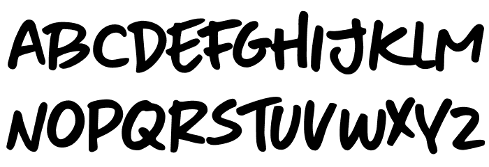 DK More Or Less Regular Schriftart Kleinbuchstaben