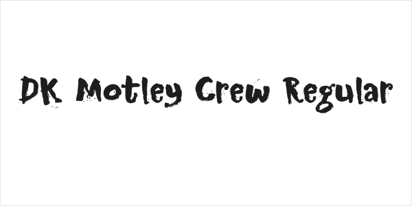 DK Motley Crew Regular Logo