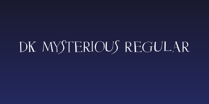 DK Mysterious Regular Social Header