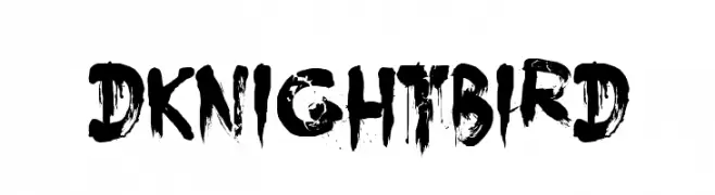 DK Nightbird  les polices de caractères gratuit tlcharger