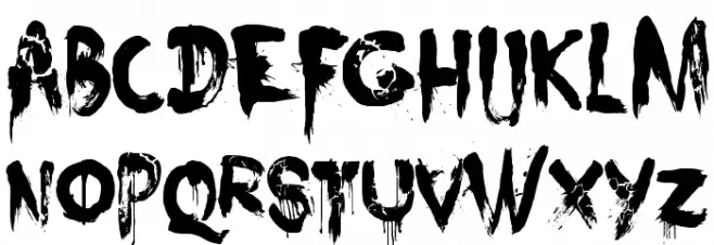 DK Nightbird Шрифта ВЕРХНИЙ