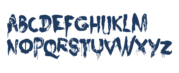 DK Nightbird Lowercase