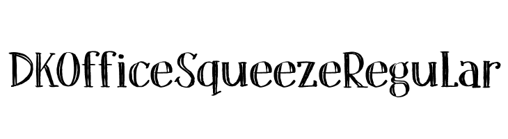 DK Office Squeeze Regular Fuentes