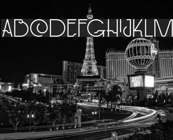 DK Paviljoen Font examples