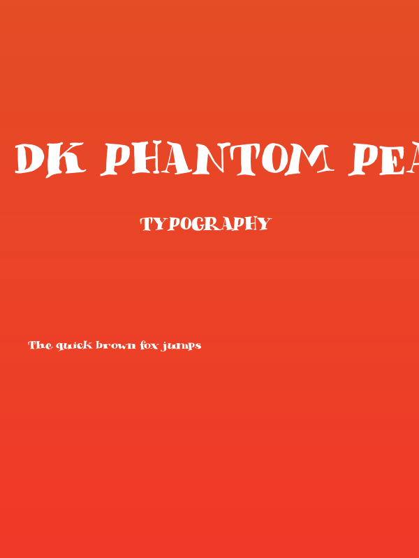 DK Phantom Peach Regular Poster