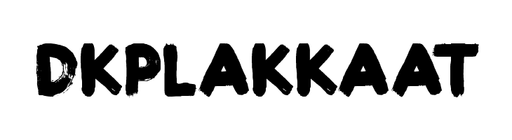 DK Plakkaat  免费字体下载