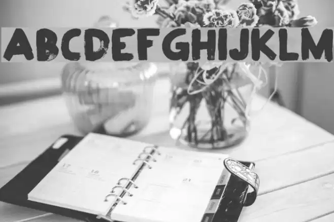 DK Plakkaat Font examples