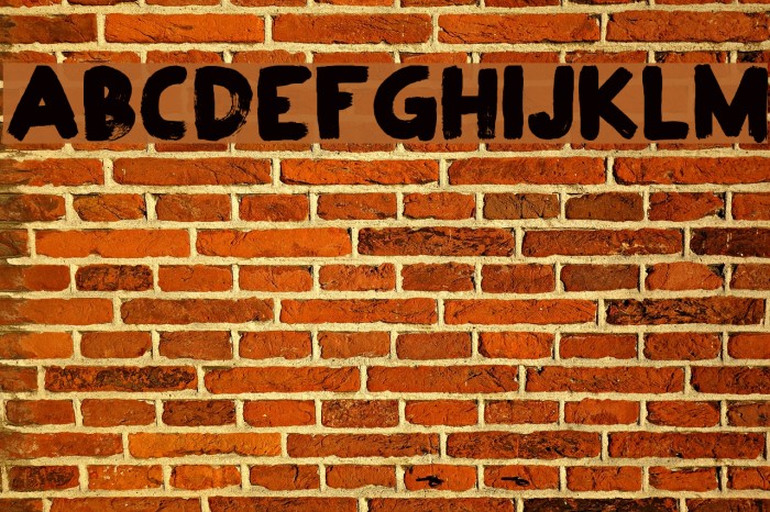 DK Plakkaat Font examples