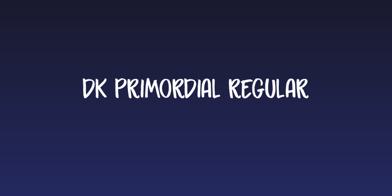 DK Primordial Regular Social Header