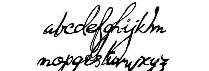 DK Quid Pro Quo Font LOWERCASE