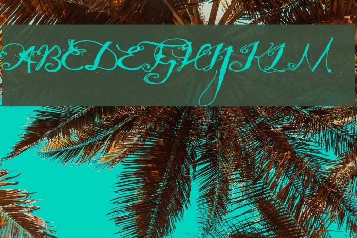 DK Quilted Butterfly Font examples