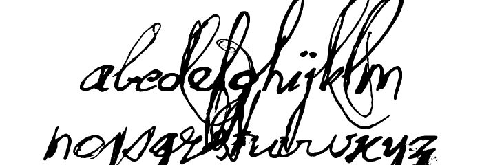 DK Quilted Butterfly Font LOWERCASE