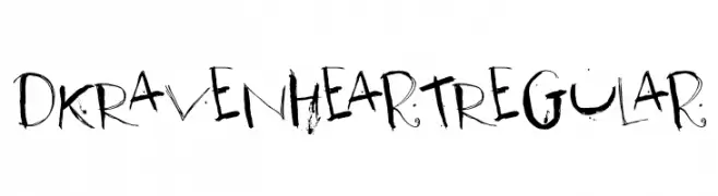 DK Ravenheart Regular  Frei Schriftart Herunterladen