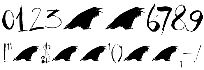DK Ravenheart Regular Font OTHER CHARS