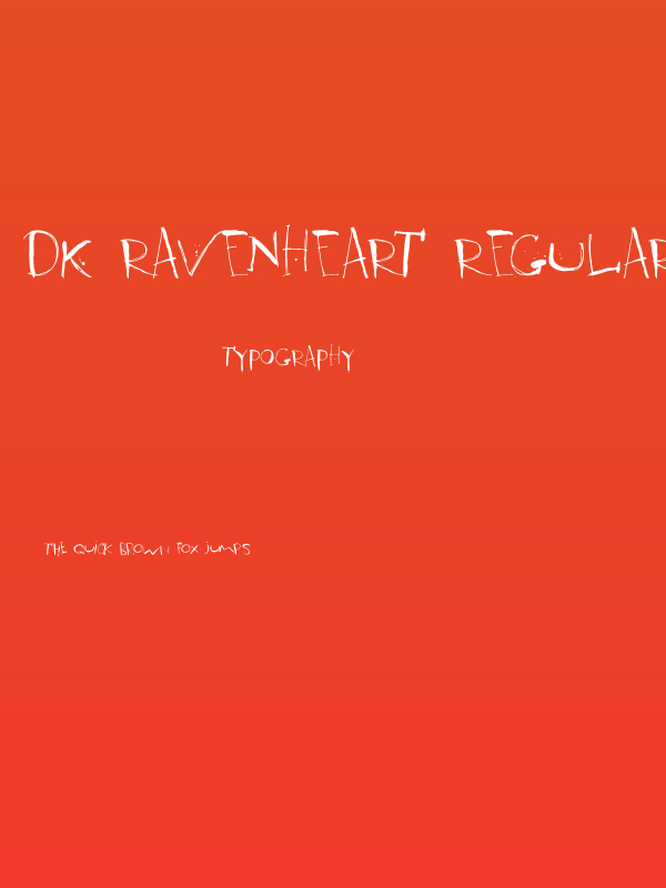DK Ravenheart Regular Poster