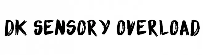 DK Sensory Overload  تنزيل الخطوط