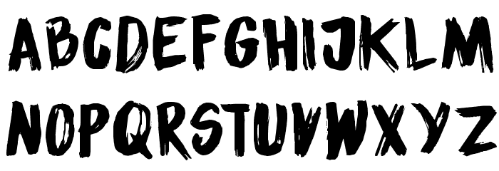 DK Sensory Overload Font LOWERCASE