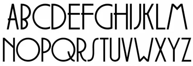 DK Soerabaja Regular 字体 大写