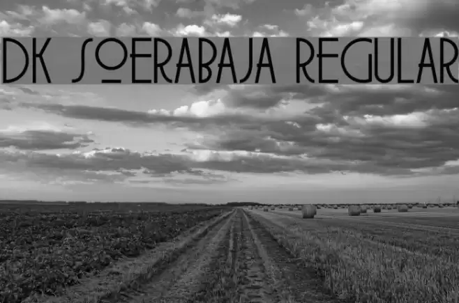 DK Soerabaja Regular Font examples