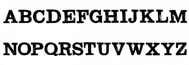 DK Southwark Regular Шрифта ВЕРХНИЙ
