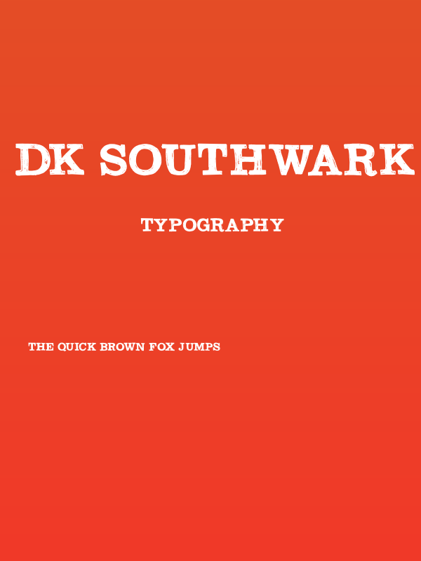 DK Southwark Regular Poster