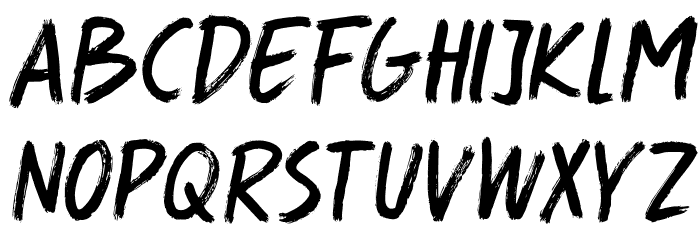 DK Spaghetti And Cheese Regular Font LOWERCASE