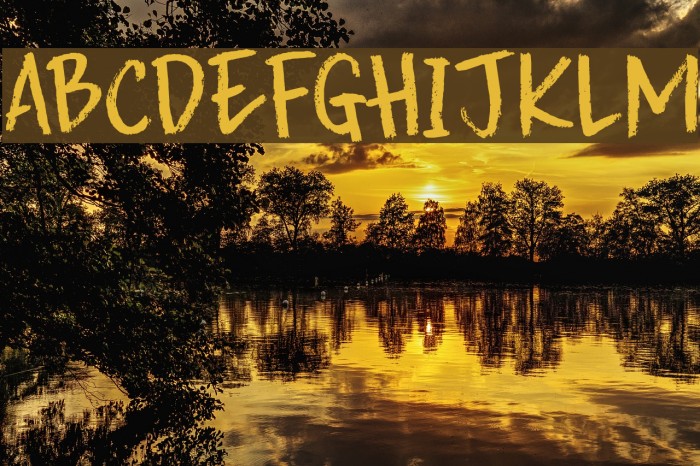 DK Splinterhand Regular Font examples