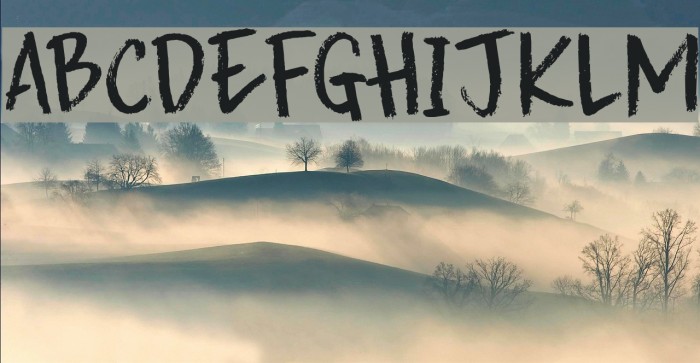 DK Splinterhand Regular Font examples