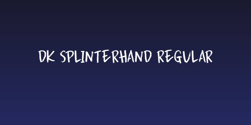 DK Splinterhand Regular Social Header