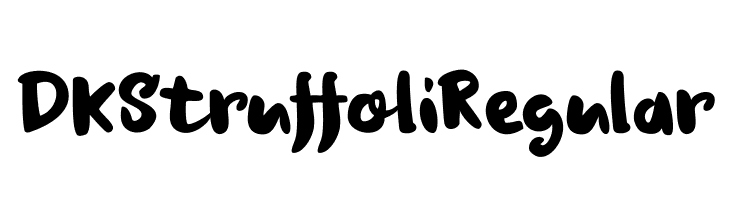 DK Struffoli Regular  font caratteri gratis