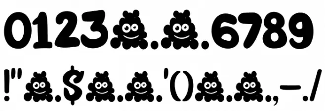 DK Struffoli Regular Font OTHER CHARS