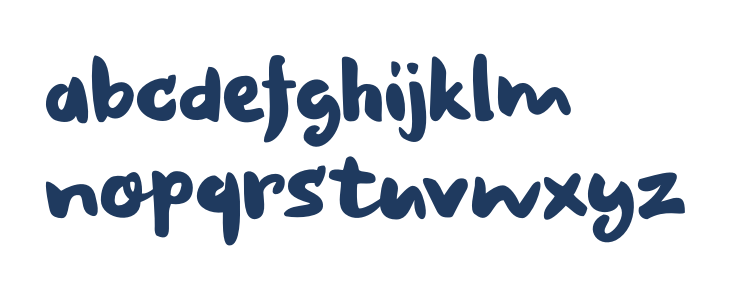DK Struffoli Regular Lowercase