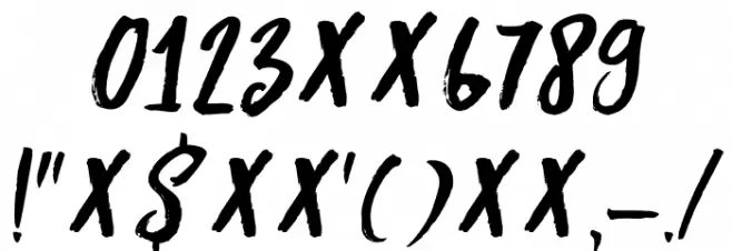 DK Summer Romance Regular Font OTHER CHARS