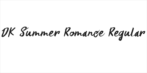 DK Summer Romance Regular Logo
